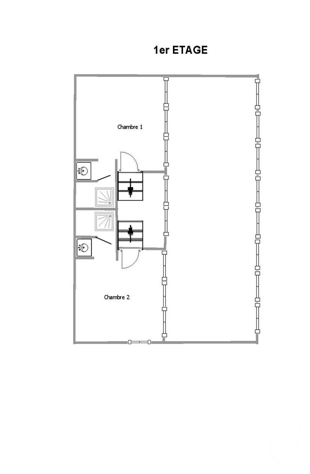 Appartement F3 bis à louer - 3 pièces - 83.56 m2 - TROYES - 10 - CHAMPAGNE-ARDENNE - Century 21 Martinot Immobilier