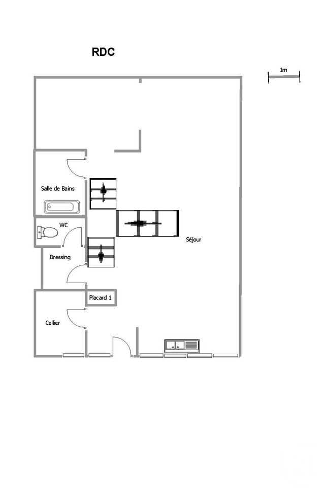 Appartement F3 bis à louer - 3 pièces - 83.56 m2 - TROYES - 10 - CHAMPAGNE-ARDENNE - Century 21 Martinot Immobilier