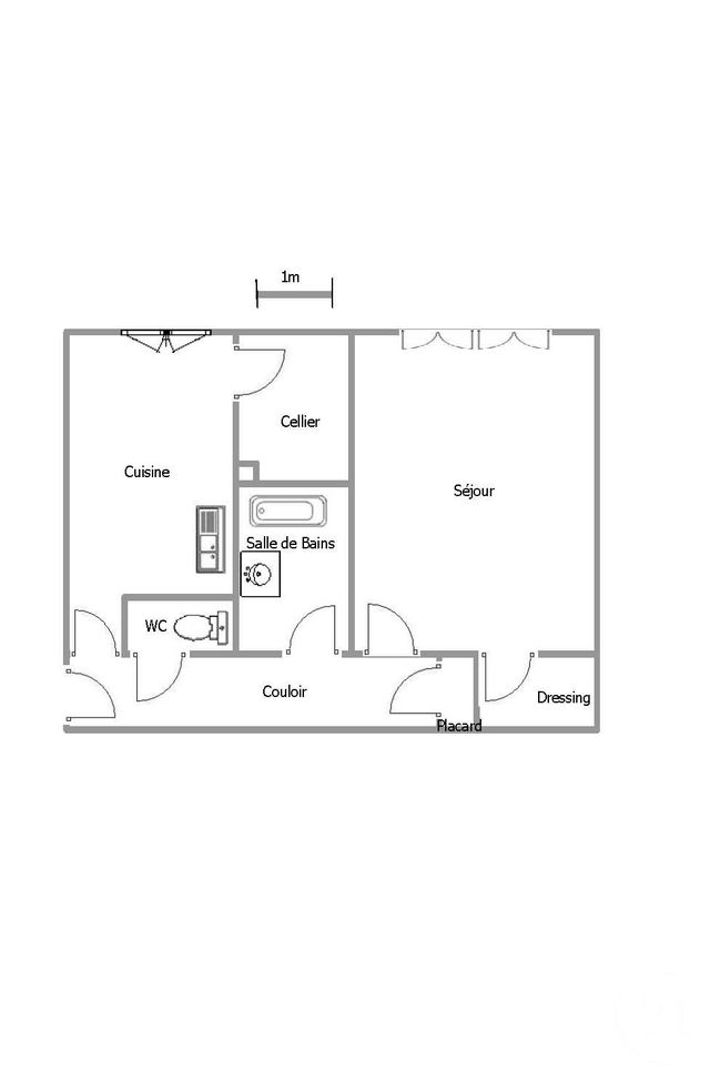 Appartement F1 à louer - 1 pièce - 37.0 m2 - LA CHAPELLE ST LUC - 10 - CHAMPAGNE-ARDENNE - Century 21 Martinot Immobilier