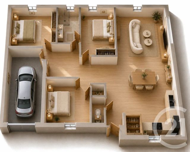 maison à vendre - 5 pièces - 109.65 m2 - ST LYE - 10 - CHAMPAGNE-ARDENNE - Century 21 Martinot Immobilier